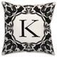 K Monogram 18x18 Indoor / Outdoor Pillow