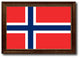 Norway Country Flag Canvas Print, 19"x27"