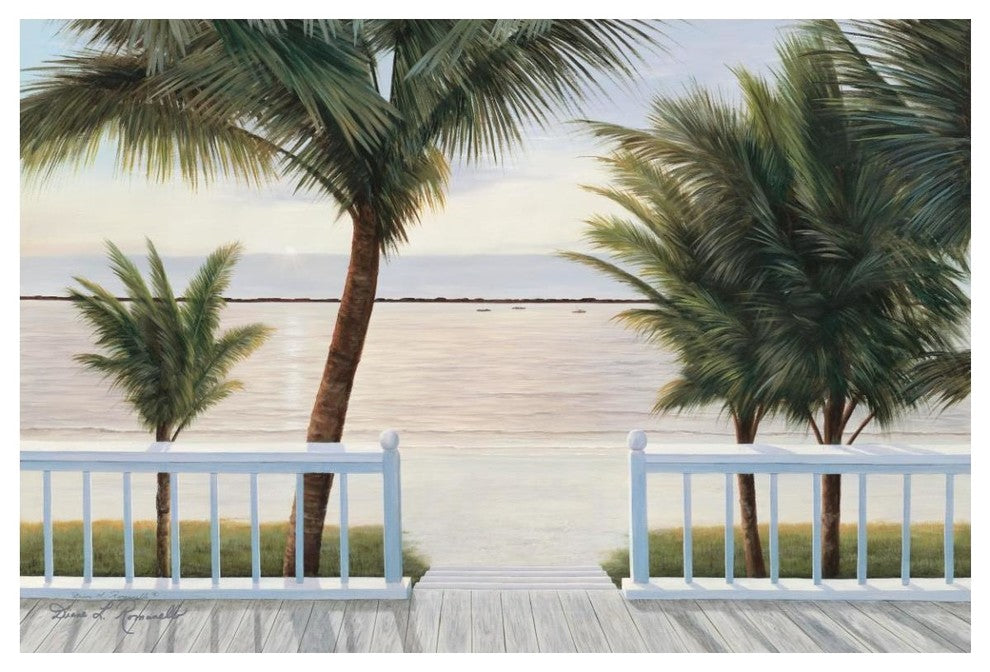 "Palm Bay" Digital Paper Print by Diane Romanello, 50"x34"