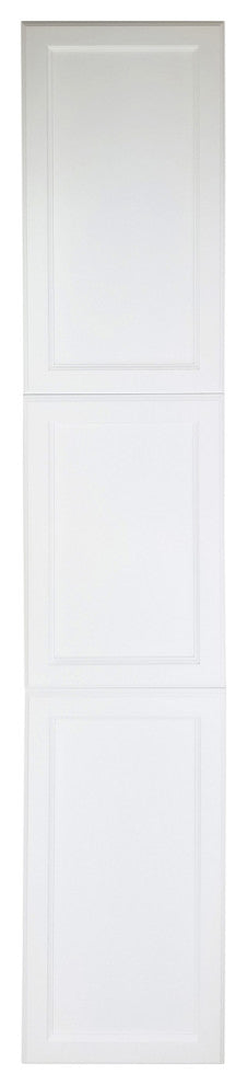 Delta Recessed White Enamel Medicine Cabinet 81h x 15.5w x 3.5d