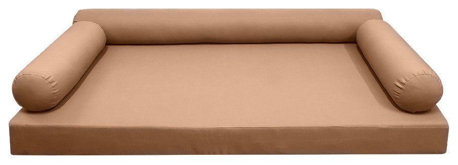 Style6 Twin Size Knife Edge Mattress Bolster Pillow Outdoor SlipCover ONLY AD104