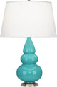 Robert Abbey RA-292X 1-Light Accent Lamp, Small Triple Gourd