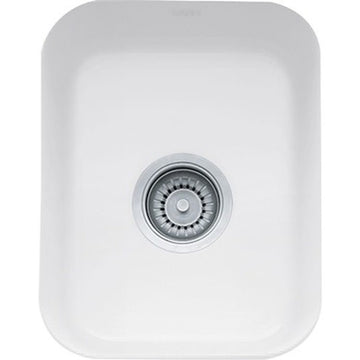 Franke CCK-110-13 Cisterna 14-9/16" Single Basin Undermount - White