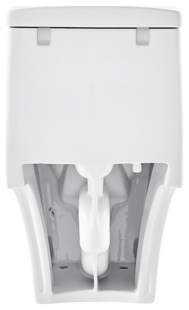 Hugo One Piece Elongated Toilet, Touchless