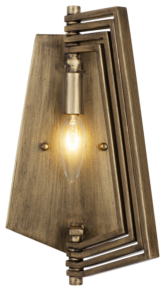 Varaluz-262W01HG-One Light Wall Sconce Havana Gold