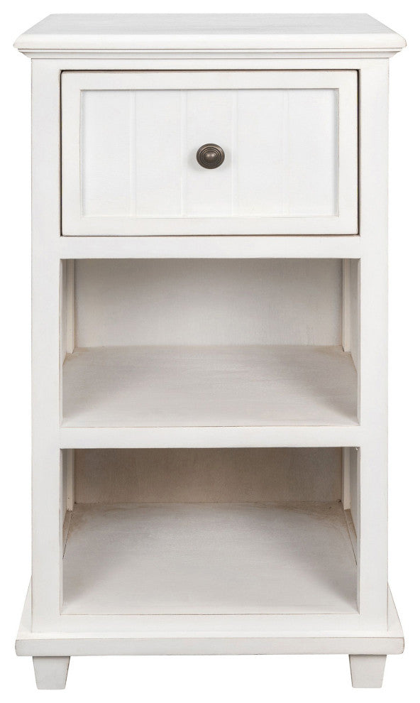 Egg Shell Drawer Side Table 13"Wx30"H16"D