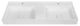 48" Solid Surface Resin Streamline K-1701-48 Vanity Top