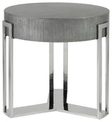 Iridium Round End Table