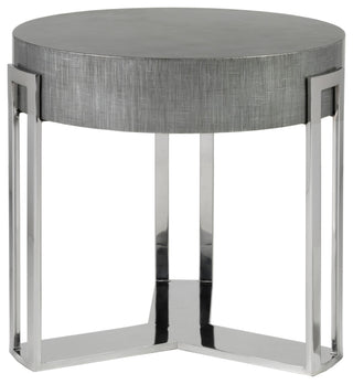 Iridium Round End Table
