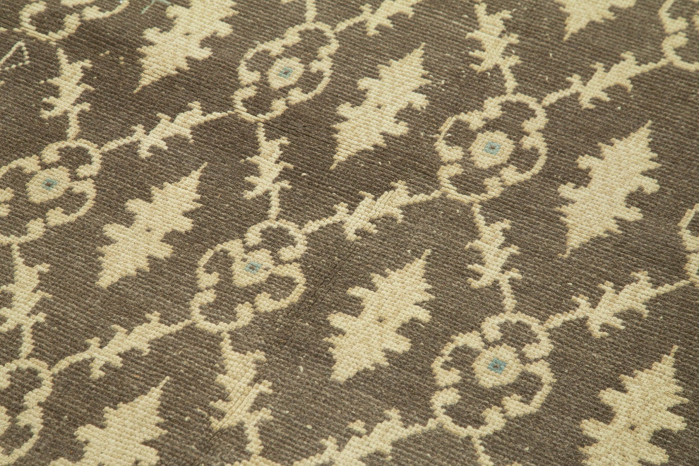Rug N Carpet - Handwoven Oriental 3' 8'' x 7' 0'' Distressed Wool Rug