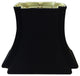 Rectangle Bell Inverted Corner Designer Lampshade, Black