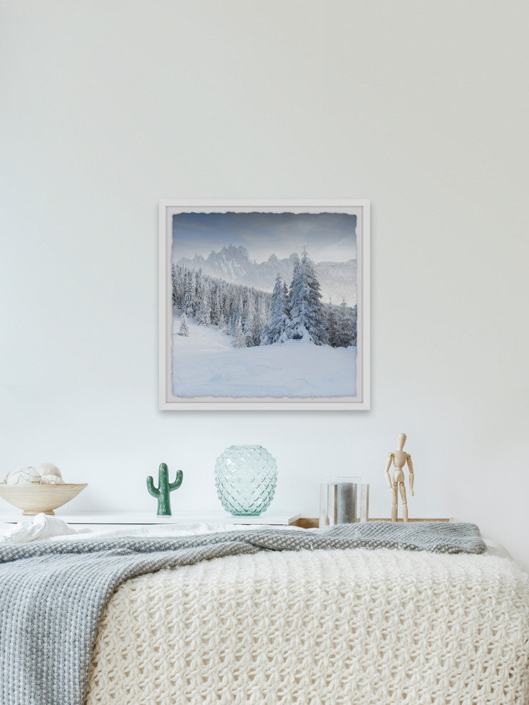 "Twilight Woods" Framed Painting Print, 32x32