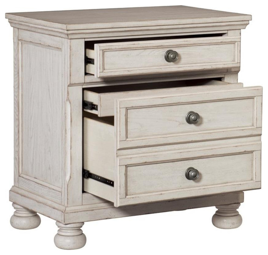 Lexicon Bethel Nightstand in Antique White