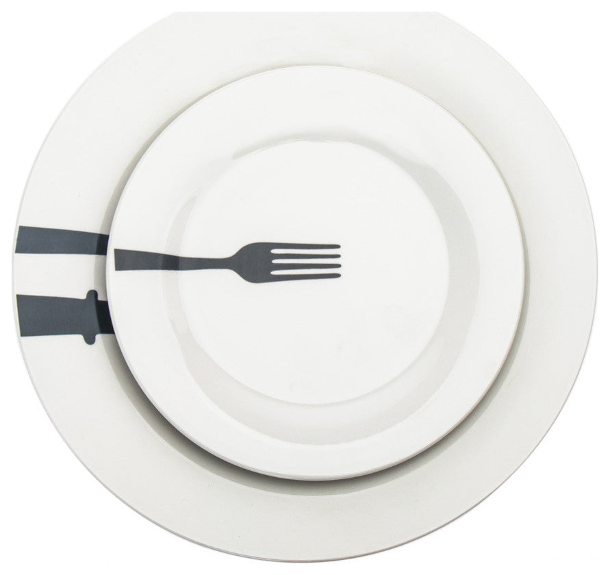 Acme 16 Piece Diner Dinnerware Set