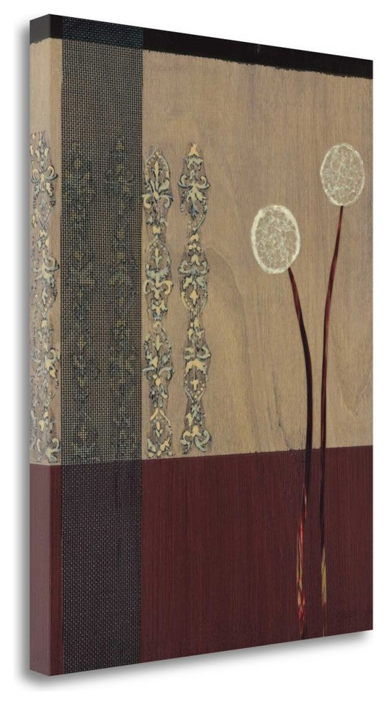 "Dandelions I" By Gina Miller,Ready to Hang Giclee Print on Gallery Wrap Canvas