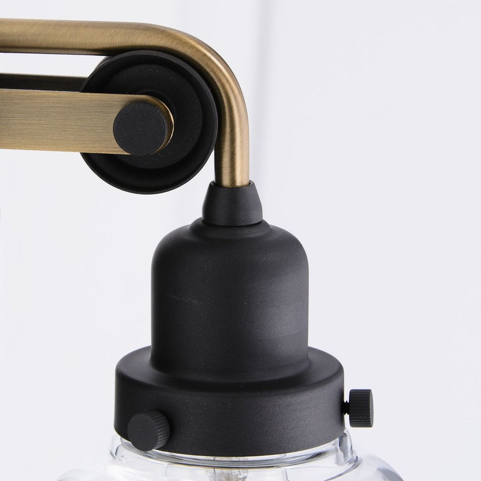 Rushton Collection 4-Light Bath and Vanity, Graphite