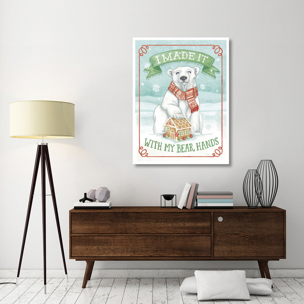 "Polar Friends III" Digital Paper Print by Mary Urban, 38"x50"