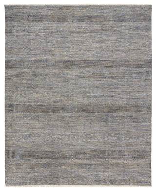 Weave & Wander Caldecott Blue 7'9"x9'9" Hand Knotted Area Rug