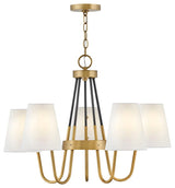 Hinkley Aston Medium Single Tier, Heritage Brass