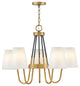 Hinkley Aston Medium Single Tier, Heritage Brass
