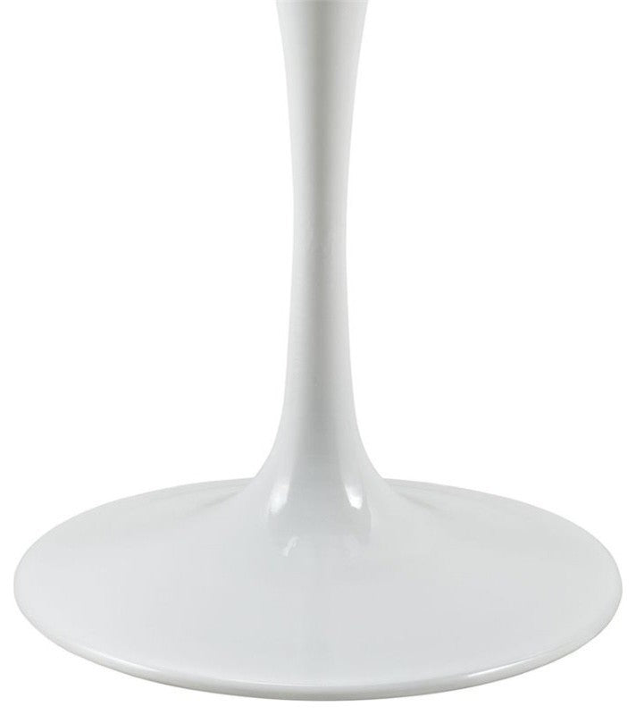 Lippa 28 Artificial Marble Dining Table, White