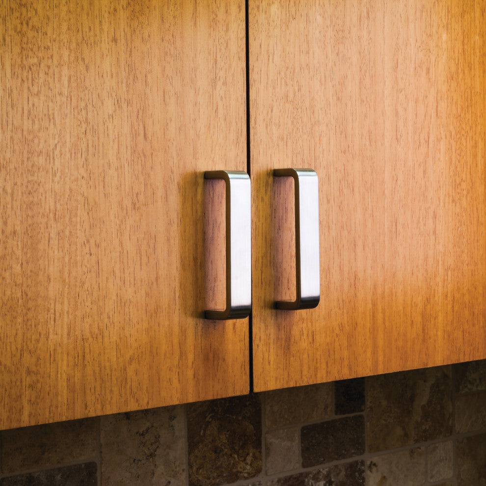 Jeffrey Alexander Asher 128mm CTC Pull, Brushed Pewter
