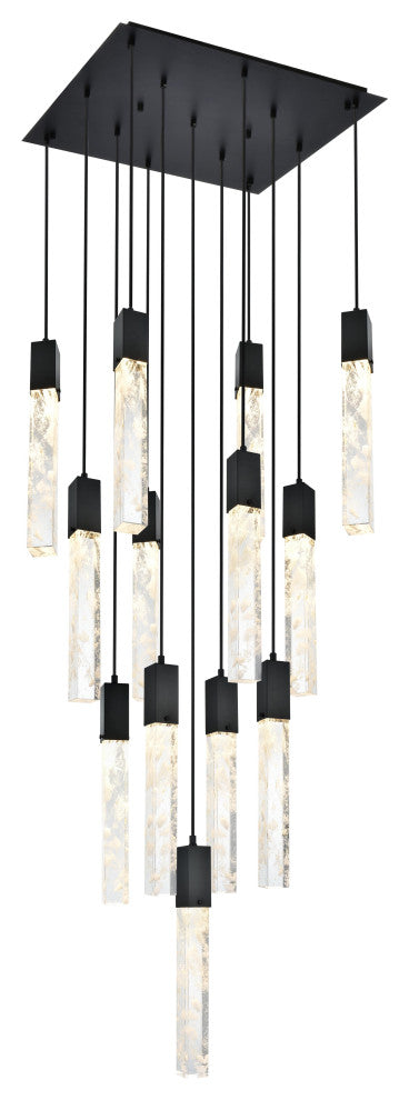 Home Living 26" Pendant, Black