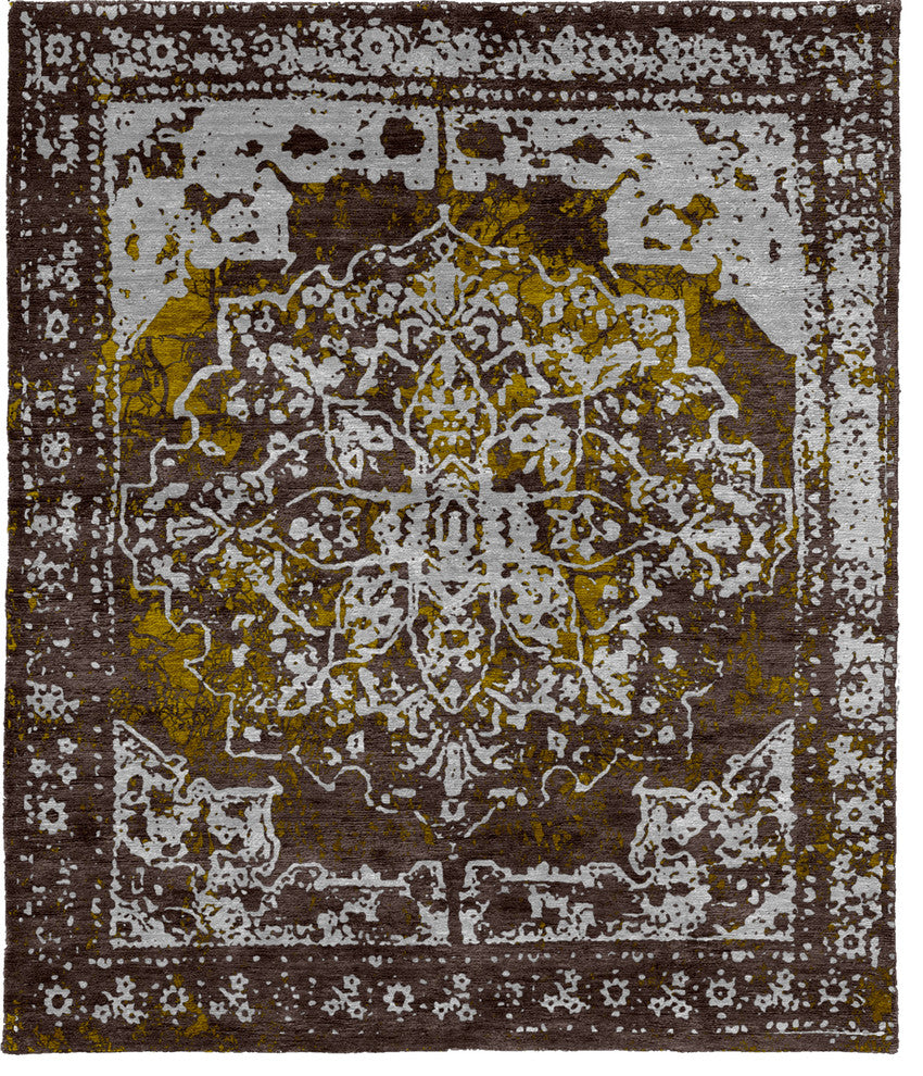 Chasidut F Hand Knotted Tibetan Rug, 6' Round