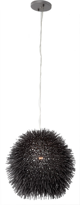 Varaluz Urchin 1-Lt Mini Pendant - Painted Chrome