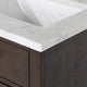 Chestnut 24" Bath Vanity, Brown Oak, Satin Gold Hardware