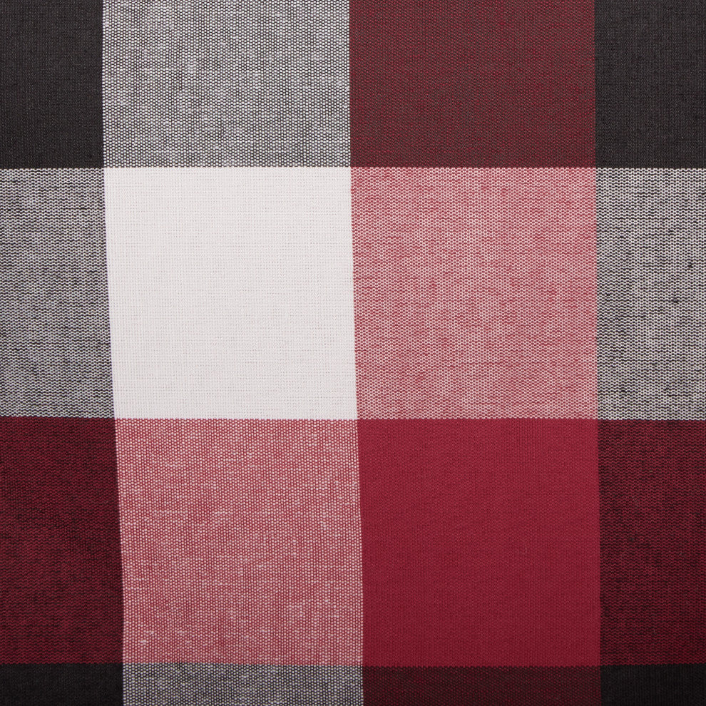 DII Polyester Bin Tri Color Cardinal Red Rectangle Medium 16"x10"x12"