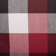 DII Polyester Bin Tri Color Cardinal Red Rectangle Medium 16"x10"x12"