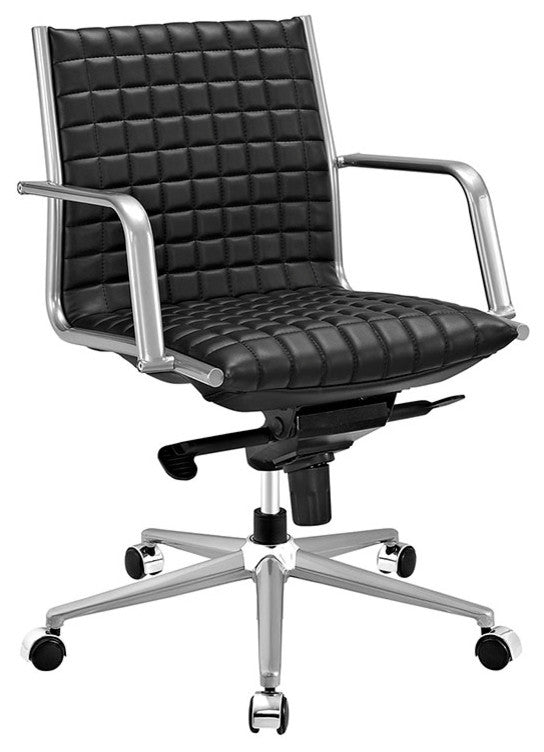 Black Pattern Office Chair