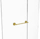 Monte Carlo 18" Shower Door Towel Bar, Polished Brass