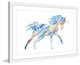 "Painted Unicorn" Framed Painting Print, 24"x16"