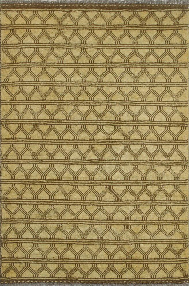 Balochi Silvana Beige/Brown Rug, 3'2x4'10