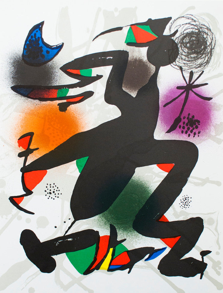 Joan Miro, Litografia original IV, 1975