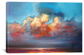 "Vermillion Cumulus" by Scott Naismith, 26"x40"