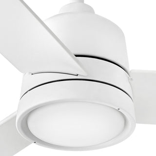 Hinkley Chet 48" Indoor/Outdoor Ceiling Fan, Matte White