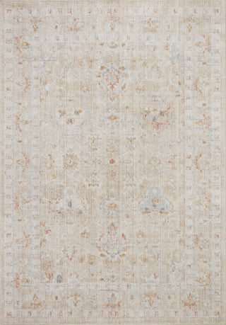 Loloi II Monroe Sand / Sunrise 2'-6" x 4'-0" Accent Rug
