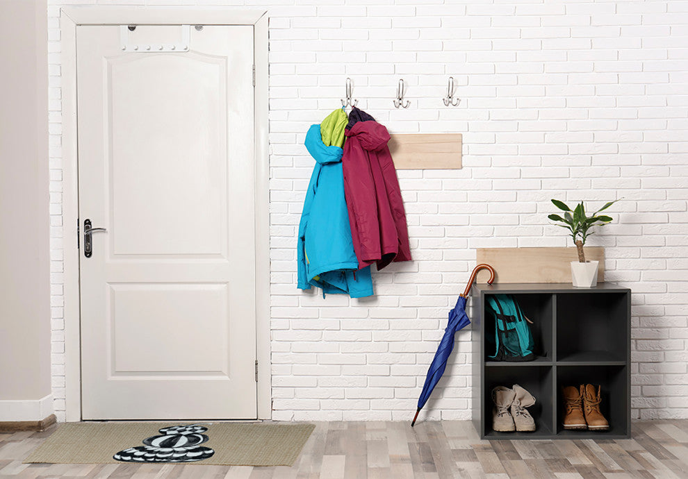 Pumpkin Stack Fall Design Chenille Area Rug, Taupe, 2'x3'