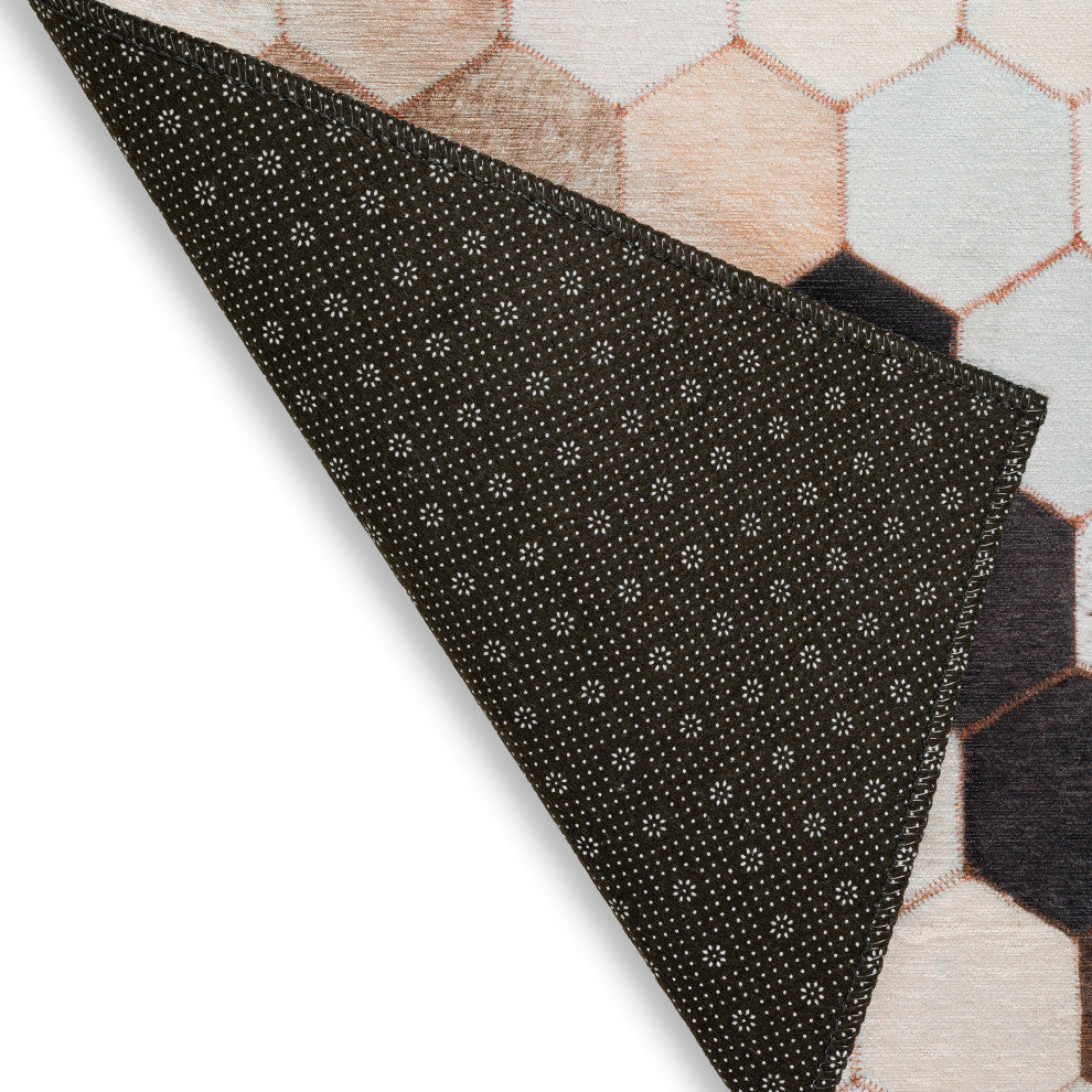 Indoor/Outdoor Stetson SS9 Canyon Machine Washable 10' x 10' Round Rug