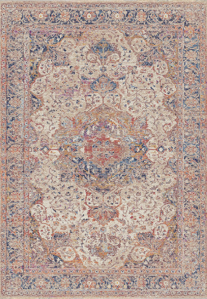 Dynamic Rugs Sirus Shrink Polyester Machine-Made Area Rug 7.10x10.8'
