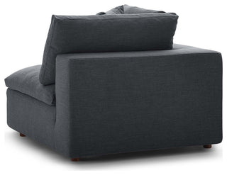 Cloud Couch, U-Chaise Cloud Sectional Sofa Set, Modular 6Piece Dream Couch, Gray