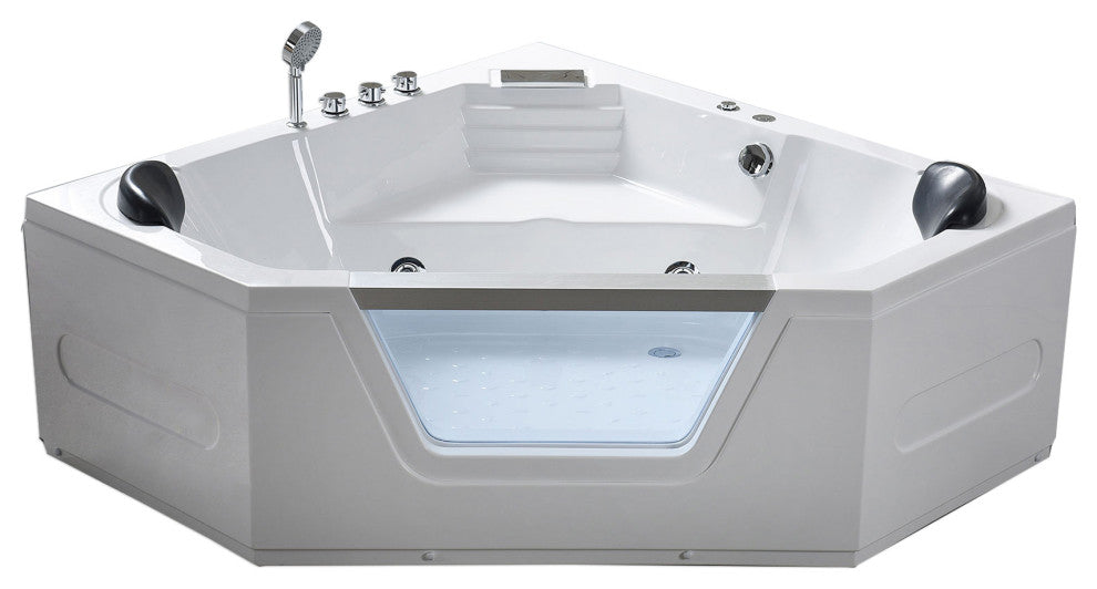 Whirlpool Bathtub 59" X 59" hot tub 10 water jets - Marbella