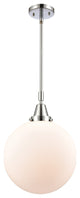 INNOVATIONS LIGHTING 447-1S-SN-G201-12-LED Beacon Mini Pendant, Polished Chrome