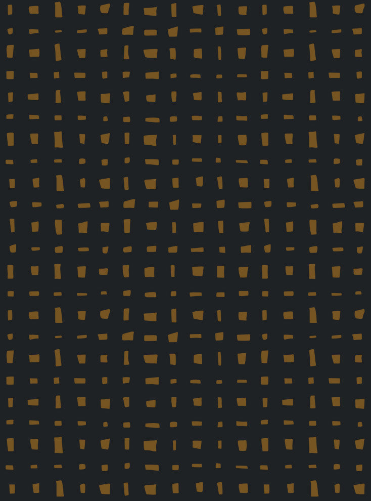 Burlap Hash Pattern Peel and Stick Vinyl Wallpaper, Onyx, 24"w X 60"h