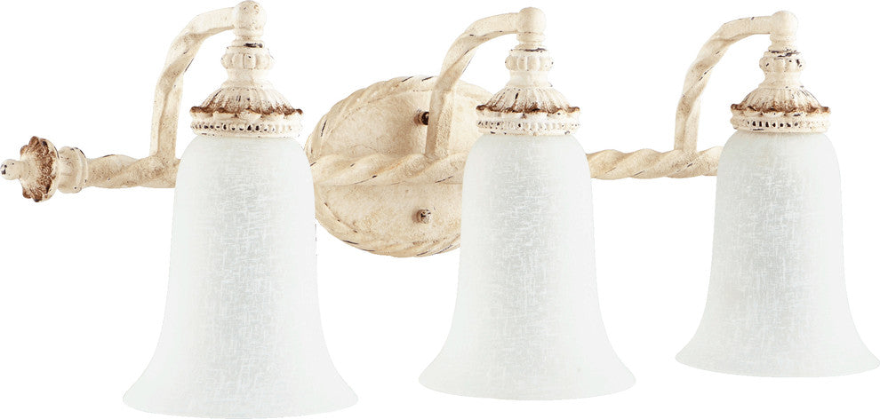 Alameda 3-Light Vanity Fixture, Persian White