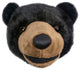 Black Bear Stuffed Trophy Head, Large