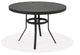 Aurora 48" Round Dining Stamped Top/Base, With Hole, Black Night